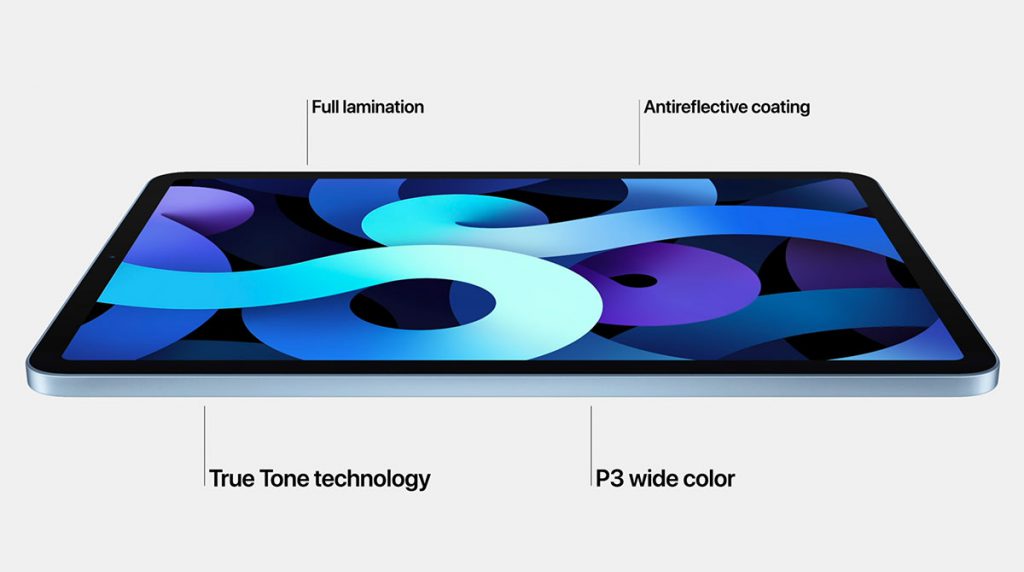 Picture shows that Apple has revealed the new iPad Air