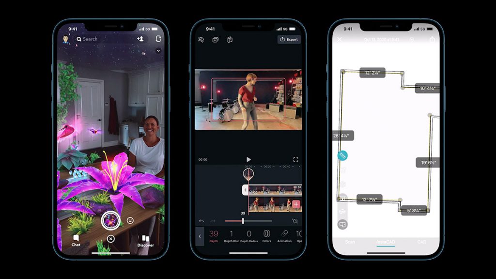 New iPhone 12 LiDAR sensor to bring new Augmented Reality applications to the forefront